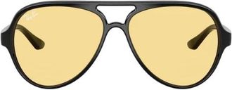 Ray-Ban Cats 5000 Zonnebril - Heren - Zonnebrillen - Zwart - 59 MM - Nylon - Accessoires