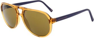 Benetton 5021 343 Mens Sunglasses Brown Size 56