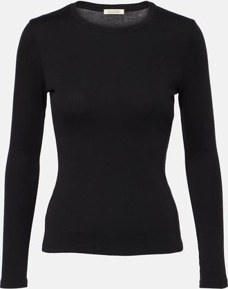 Nili Lotan Emelie cotton jersey T-shirt