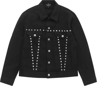 Comme Des Garçons Giacca con borchie - Nero