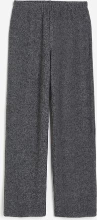 H&M Gerade Jerseyhose - Grau