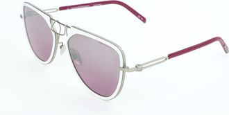 Calvin Klein Unisex 57 mm White Sunglasses