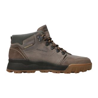 Mephisto Donkergrijze Nubuck Herenlaarzen - Heren - Veterlaarzen - Grijs - 40 1/2 EU - Leer - Schoenen