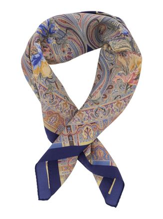 Etro Paisley Silk Scarf - Multicolor