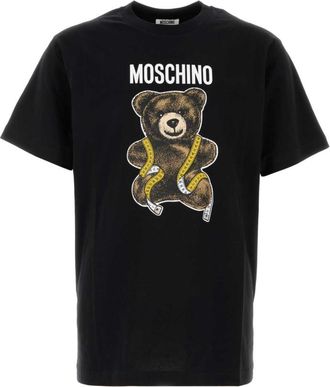 Moschino Black Crew Neck T-Shirt