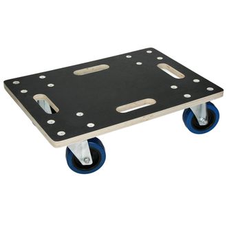 ECD Germany Ecd Germany - Plataforma Rodante Rodillo Para Transporte De Muebles 35 X 50 Cm Carga Hasta 800kg Tabla Con Ruedas Monopat&iacute;n Con Freno Placa Tablero Ca