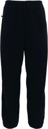 Danton Straight Trousers, male, Black, W44, Navy Blue Track Trousers