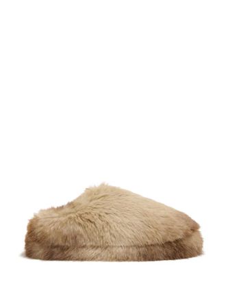 Apparis Misha slippers - women - Recycled Polyester/Synthetic Rubber/Recycled Polyester - 10 - Neutrals