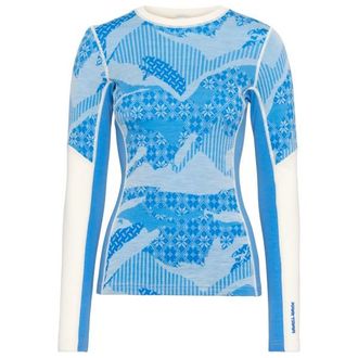 Kari Traa Olea L/S Merinounterw&auml;sche f&uuml;r Damen | blau