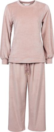 Heat Holders Dames Winter Loungewear Comfortabele Set | Zielverwarmende Thermo Roze Pyjama Set