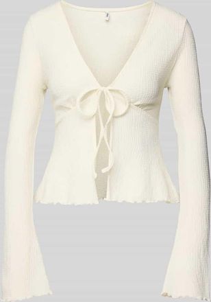 Only Shaped Fit Cardigan Modell LISSY in Weiss, Gr&ouml;&szlig;e XL