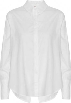 Karmamia Womens Madden Shirt In White Poplin