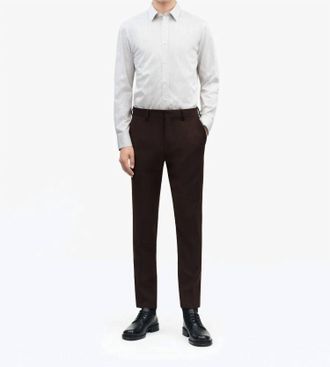 Tiger Of Sweden Adley Striped Dress Shirt In Grey