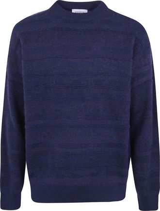 Laneus Sweater Blue Navy Jumper Man