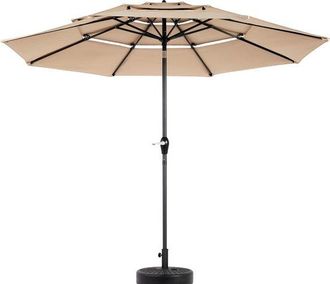 No Brand Toldo Exterior - Sistema De Ventilaci&oacute;n De Tres Capas - 294x294x250 Cm - Para Dar Sombra En Patios Traseros, Jardines O Terrazas