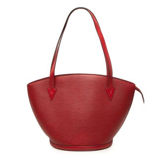 Louis Vuitton Epi Castilian Red Leather Tote Bag (Pre-Owned)