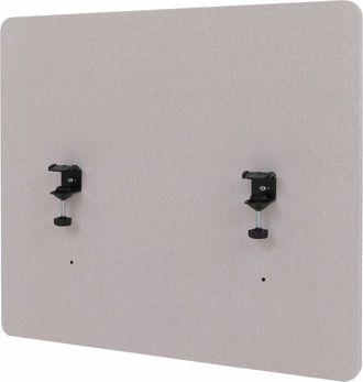 Hhg [nunca Usado] Separador Ac&uacute;stico De Mesa Hhg-943, Biombo De Oficina Para Escritorio Y Tabl&oacute;n De Anuncios, De Doble Pared De Tela/tejido, 60 X 65 Cm, C