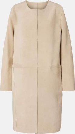 Toteme Cappotto in suede