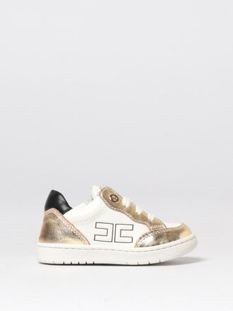 Elisabetta Franchi La Mia Bambina Leather Sneakers