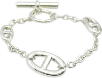 Hermès Bracciale Chaîne dAncre Farandole Bless anni 2010 - Argento
