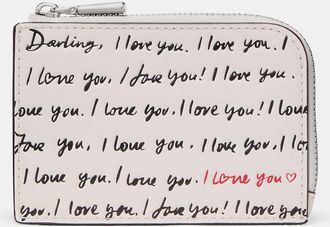 Kate Spade New York I Love You Mini Zip Card Case