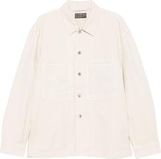 Christophe Lemaire Button-fastening Patch-pocket Shirt