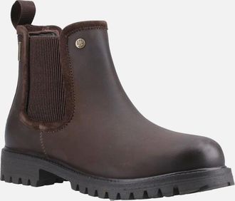 Hunter Womens Canna Dealer Womens Chelsea Boots - Brown - Size: 7