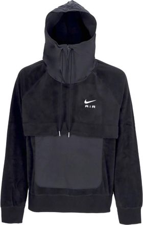 Nike Winter Hoodie Zwart/Wit - Heren - Sportshirts - Zwart - XL - Polyester - Fitness