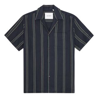 Les Deux Short Sleeve Shirts, male, Blue, Size: S Short Sleeve Shirts