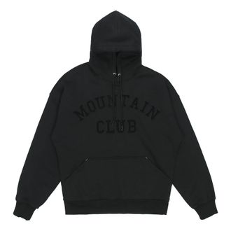 Converse (WMNS) Converse Mountain Club Hoodie Asia Sizing Black 10020808-A01