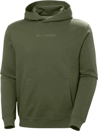 Helly Hansen Groene hoodie met kangoeroezak - Heren - Hoodies - Groen - XL - Hoodies & sweatvesten