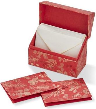 Tag Sprig Note Cards Decorative Box Red Multi Perfect for Gifts at Nordstrom