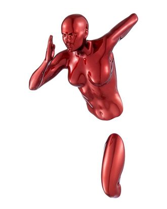 Finesse Décor Woman Runner Wall Sculpture