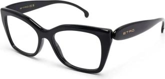 Etro Brilmontuur - Dames - Brillen - Zwart - 53 MM - Accessoires