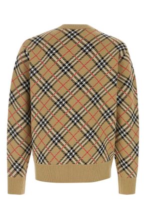 Burberry Mens Gregory Schk Sand Maglieria Sweater