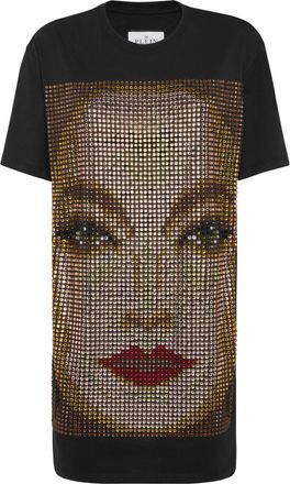 Philipp Plein T-Shirt Short Dresses Face