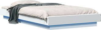 vidaXL Estructura De Cama Con Led Con Tiras Led Blanco 80 X 200 Cm Vidaxl