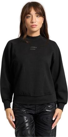 A|X Armani Exchange Dames, Sweatshirts & Hoodies, Zwart, Maat: XS