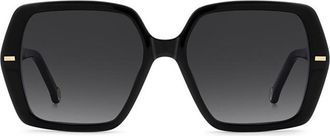 Carolina Herrera HER 0332/G/S Asian Fit 807/9O Womens Sunglasses Black Size 56