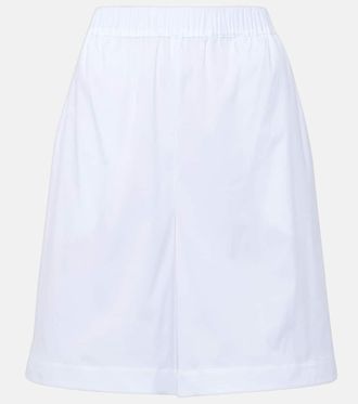 Max Mara Oliveto cotton-blend shorts