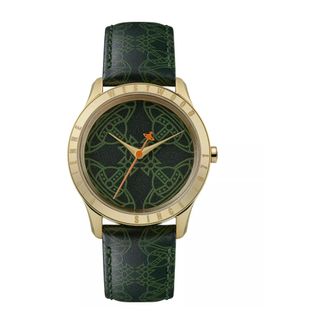 Vivienne Westwood Accessoires, Dames, Groen, ONE Size, Berkeley 35mm Quartz Horloge
