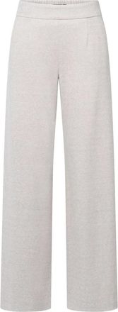 Windsor Pantalon Dh 624 - Dames - Wijde Broeken - Beige - M - Katoen - Broeken