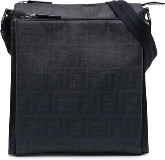 Fendi Pre-owned Fendi Zucca Coated Canvas Crossbody Ladies 7VA319 B0W 149 2305