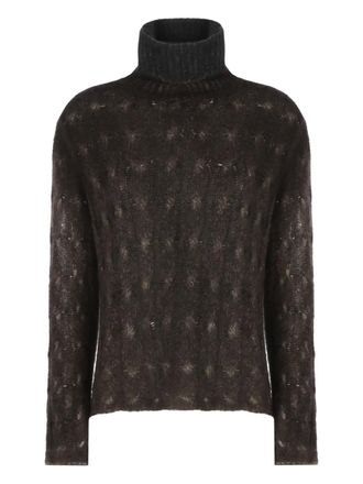 Avant Toi Maglione a collo alto - Marrone