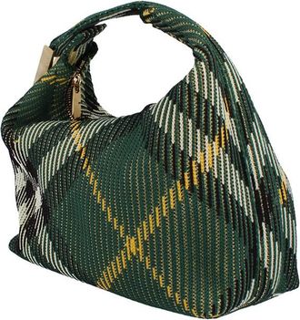 Burberry Womens Mini Peg Duffle Bag - Ivy - Green - One Size