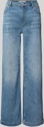 Lanius Lanius Wide Leg Jeans im Used-Look in Jeansblau, Gr&ouml;&szlig;e 34