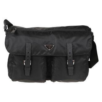 Prada Heren, Tassen, Zwart, Maat: ONE Size