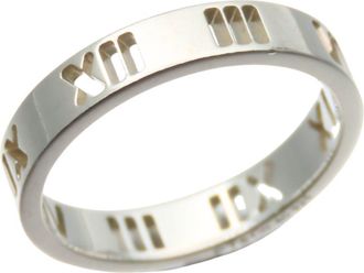 Tiffany & Co. Silver Silver 925 Band Ring (Pre-Owned)