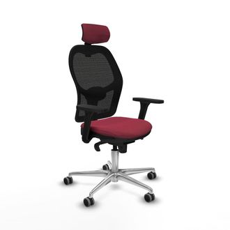 Piqueras y Crespo Piqueras Y Crespo Jorquera Silla De Oficina Roja Burdeos