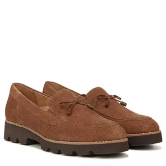 Vionic Charm Finley Loafer Womens Monks Robe Suede Slip On Shoes RHS9041